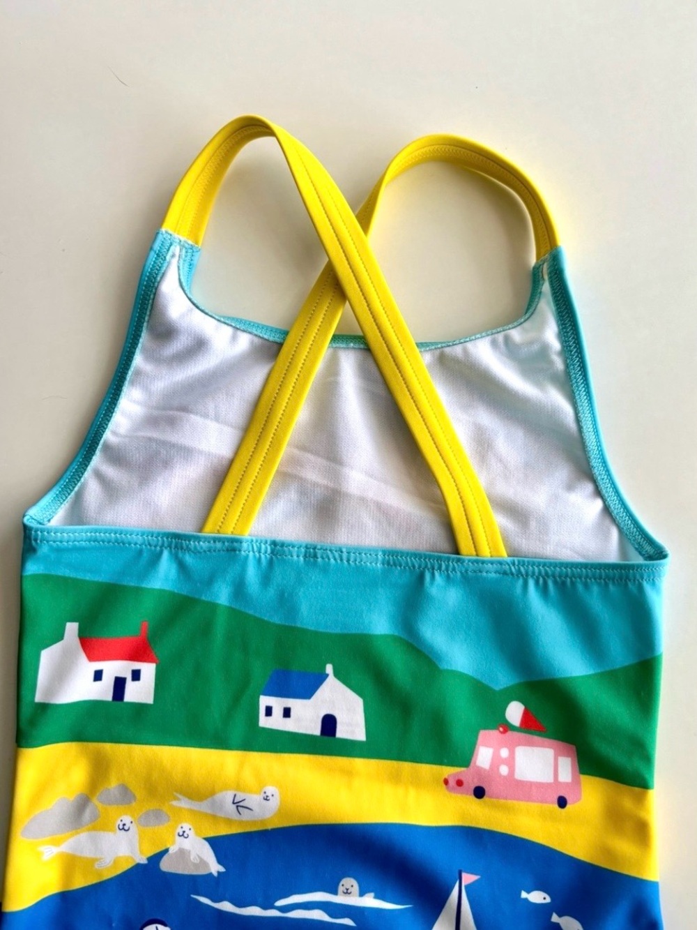 Mini Boden Seaside One‑Piece Swimsuit — 4–5Y / 110 cm - Picture 12 of 13